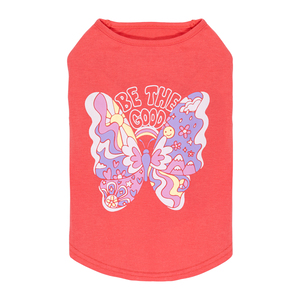 Youly Spring Summer Playera Rosa Estampado Be The Good para Perro, Grande Youly Spring Summer Playera Rosa Estampado Be The Good para Perro, Grande