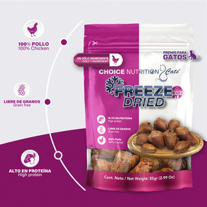 Choice Nutrition Freeze Dried Premio Liofilizado para Gato Receta Corazón de Pollo, 85g