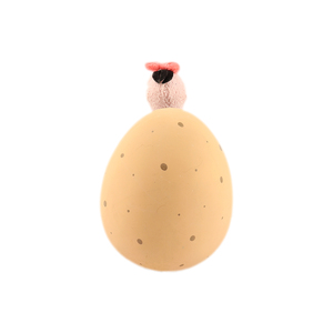 Coolpet Making Tails Wag Buitre de Peluche en Huevo de Látex para Perro, Mediano