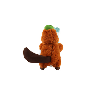 Coolpet Making Tails Wag Ornitorrinco de Peluche con Botella para Perro, Mediano