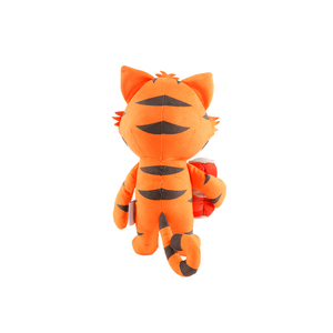 Coolpet Making Tails Wag Tigre de Peluche con Lata de Refresco para Perro, Mediano
