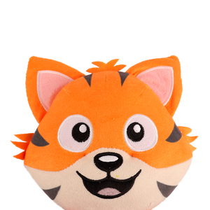 Coolpet Making Tails Wag Tigre de Peluche con Lata de Refresco para Perro, Mediano
