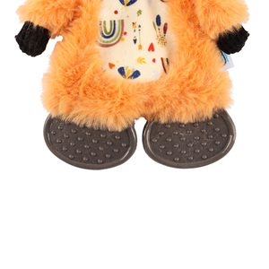 Coolpet Love at First Bark Zorro Apache de Peluche Flattie para Cachorro, Chico
