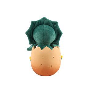 Coolpet Making Tails Wag Dinosaurio de Peluche en Huevo de Látex para Perro, Mediano