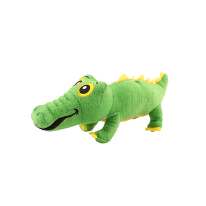 Coolpet Making Tails Wag Caimán de Peluche en Huevo de Látex para Perro, Mediano