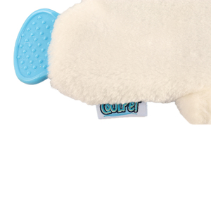 Coolpet Making Tails Wag Oso Polar de Peluche Flattie para Perro, Mediano
