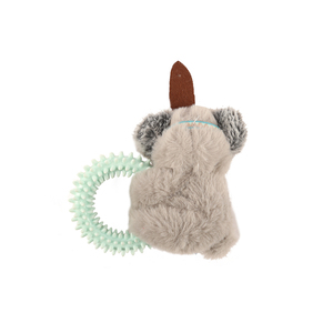 Coolpet Love at First Bark Koala Apache de Peluche con Mordedera para Cachorro, Chico