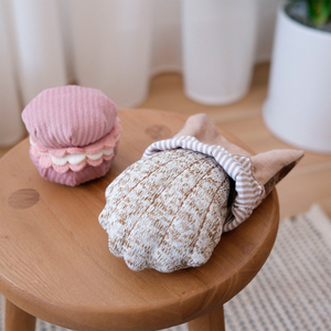 Lambwolf Petite Two Set de 2 Peluches Diseño Macarrón y Magdalena para Perro, X-Chico