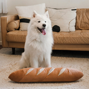 Lambwolf Peluche Rompecabezas Diseño Baguette Gigante para Perro, X-Grande