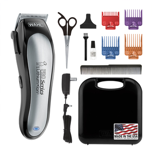 Wahl Pro Series Lithium Ion Kit Completo de Rasuradora Recargable para Perro, Unitalla