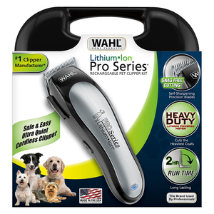 Wahl Pro Series Lithium Ion Kit Completo de Rasuradora Recargable para Perro, Unitalla Wahl Pro Series Lithium Ion Kit Completo de Rasuradora Recargable para Perro, Unitalla