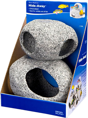 Penn Plax Decoración Roca Esfera Blanca para Acuario, X-Grande Penn Plax Decoración Roca Esfera Blanca para Acuario, X-Grande