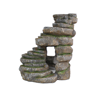 Penn Plax Decoración Roca Escalones para Peces, X-Grande