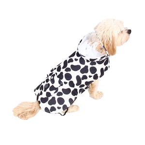 Latipaw Farm Collection Impermeable Diseño Vaquita para Perro, Mediano
