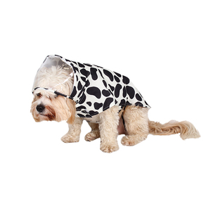 Latipaw Farm Collection Impermeable Diseño Vaquita para Perro, Mediano