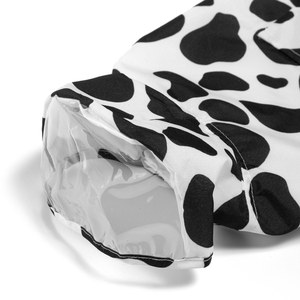 Latipaw Farm Collection Impermeable Diseño Vaquita para Perro, Mediano