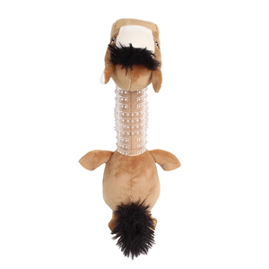 Latipaw Farm Collection Caballo de Peluche con Cuello de TPR para Perro, Mediano