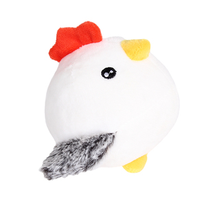 Latipaw Farm Collection Gallina de Peluche con Pelota en el Interior para Perro, Mediano