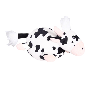 Latipaw Farm Collection Vaquita de Peluche con Pelota en el Interior para Perro, Mediano
