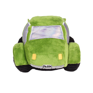 Latipaw Farm Collection Tractor Verde de Peluche para Perro, Mediano