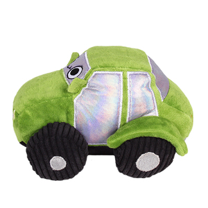 Latipaw Farm Collection Tractor Verde de Peluche para Perro, Mediano