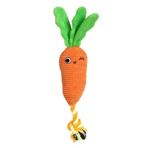 Latipaw Farm Collection Zanahoria de Peluche con Cuerda para Perro, Mediano Latipaw Farm Collection Zanahoria de Peluche con Cuerda para Perro, Mediano