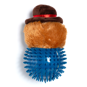 Latipaw Farm Collection Espantapájaros de Peluche con Pelota Exterior para Perro, Mediano