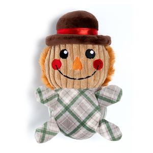 Latipaw Farm Collection Espantapájaros de Peluche con Pelota Exterior para Perro, Mediano