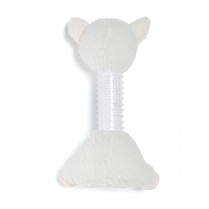 Latipaw Farm Collection Borrego de Peluche con Cuello de TPR para Perro, Mediano