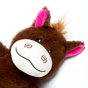 Latipaw Farm Collection Caballo de Peluche con Extremidades Largas para Perro, Grande