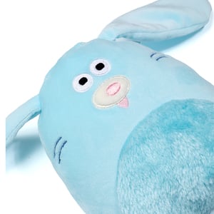 Latipaw Farm Collection Conejo Azul de Peluche Ultrasuave para Perro, Chico