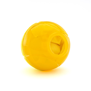 Guru Pet Pelota Dispensadora de Premios con Listón de Nylon para Perro, Mediano