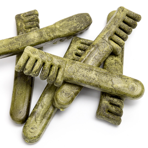 Dental-Line Premios Dentales en Forma de Cepillo de Dientes con Menta para Perro, Mediano