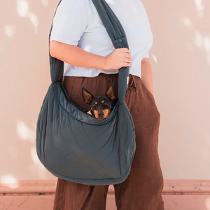 FuzzYard Life Transportadora Tipo Bolso Color Gris para Perro, Chico FuzzYard Life Transportadora Tipo Bolso Color Gris para Perro, Chico