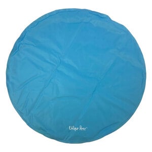 Unique Petz Cooling Tapete Redondo con Gel Diseño Verano Botánico Azul para Perro, Chico