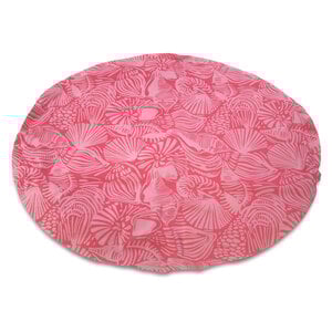 Unique Petz Cooling Tapete Redondo con Gel Diseño Playa Rosa para Perro, Chico