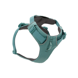 Ruffwear Front Range Arnés Híbrido de Ajuste Romano Color Aqua para Perro, Mediano