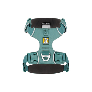 Ruffwear Front Range Arnés Híbrido de Ajuste Romano Color Aqua para Perro, Mediano
