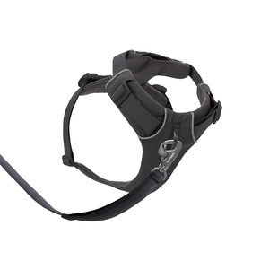 Ruffwear Front Range Arnés Híbrido de Ajuste Romano Color Negro para Perro, Mediano