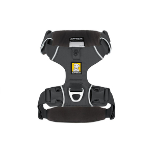 Ruffwear Front Range Arnés Híbrido de Ajuste Romano Color Negro para Perro, Mediano