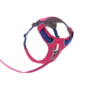 Ruffwear Hi & Light Arnés Híbrido de Ajuste Romano Diseño Ligero Color Rosa para Perro, Mediano