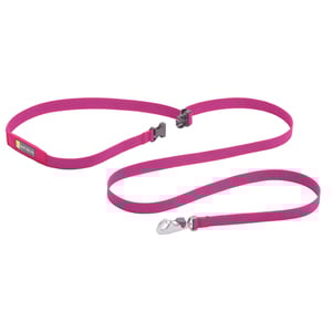 Ruffwear Flagline Correa Manos Libres y Ultraligera Color Rosa para Perro, 1.9 m Ruffwear Flagline Correa Manos Libres y Ultraligera Color Rosa para Perro, 1.9 m