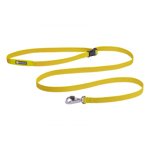 Ruffwear Flagline Correa Manos Libres y Ultraligera Color Amarillo para Perro, 1.9 m Ruffwear Flagline Correa Manos Libres y Ultraligera Color Amarillo para Perro, 1.9 m