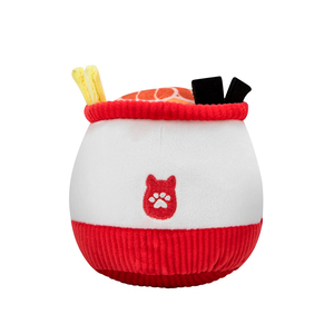 Squishmallows Pets Raisy & Dash Set de Peluches Diseño Ramen y Dumpling para Perro, Chico