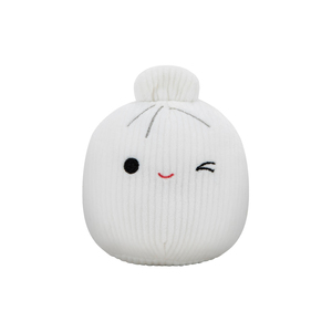 Squishmallows Pets Raisy & Dash Set de Peluches Diseño Ramen y Dumpling para Perro, Chico