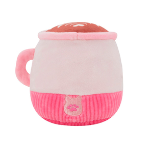 Squishmallows Pets Emery & Deja Set de Peluches Diseño Latte y Dona para Perro, Chico
