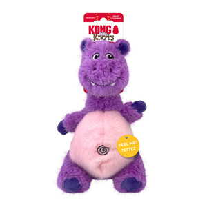 Kong Belly Knots Hipopótamo de Peluche con Pelota de Cuerda Interior para Perro, Mediano/Grande Kong Belly Knots Hipopótamo de Peluche con Pelota de Cuerda Interior para Perro, Mediano/Grande