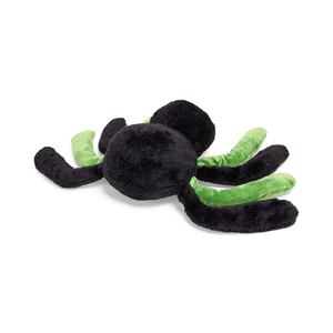 Bootique Halloween Araña Negro y Verde de Peluche para Perro, X-Grande