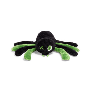Bootique Halloween Araña Negro y Verde de Peluche para Perro, X-Grande