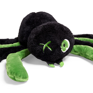 Bootique Halloween Araña Negro y Verde de Peluche para Perro, X-Grande